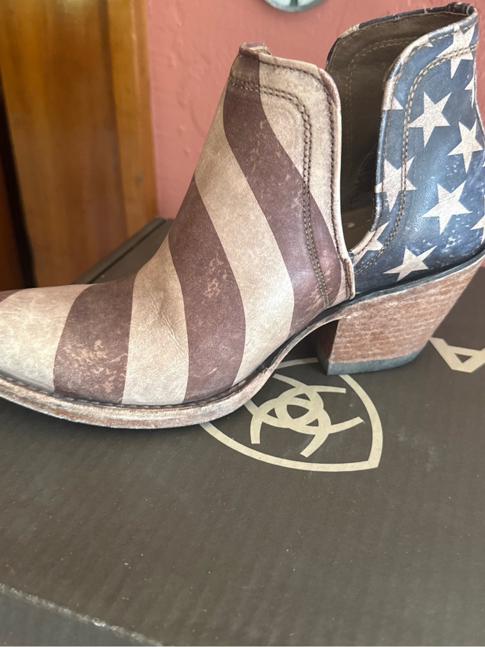 Patriotic Ariat women’s booties
